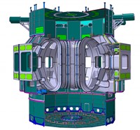 The ITER thermal shield will be installed between the magnets and the vacuum vessel/cryostat in order to shield the magnets from radiation. (Click to view larger version...)